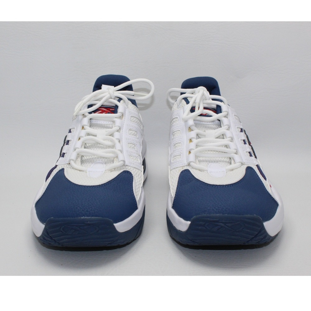 Reebok Iverson Air Heritage Mens White Navy Basketball Shoes GY0935 Size 11.5